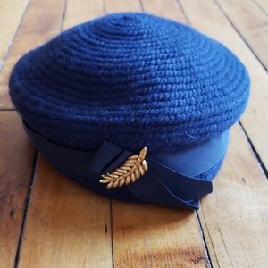 Vintage Sailor Hat with Broche